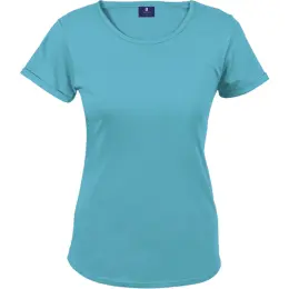 Ladies 145g Barron Crew Turquoise